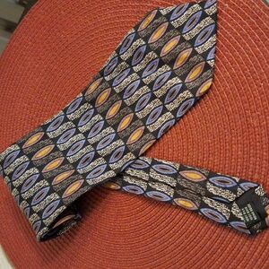 Vintage Silk Tie AMALFI Made In Italy